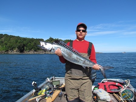 Fotos da pesca esportiva em Chaiten no Chile